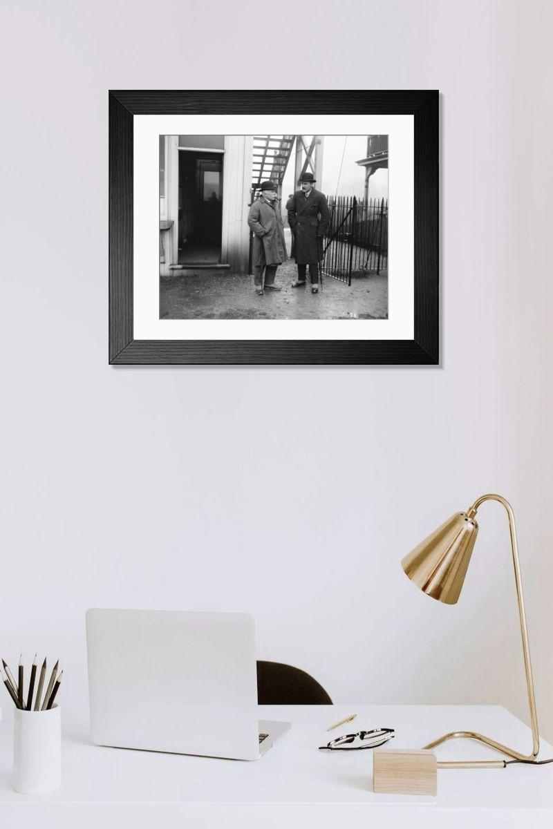 Shown hanging in a room: Modern 14"x12" (36x31cm)