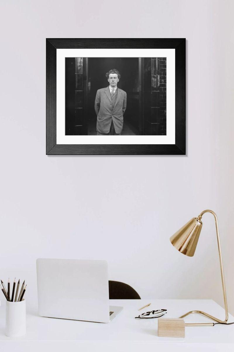 Shown hanging in a room: Modern 14"x12" (36x31cm)