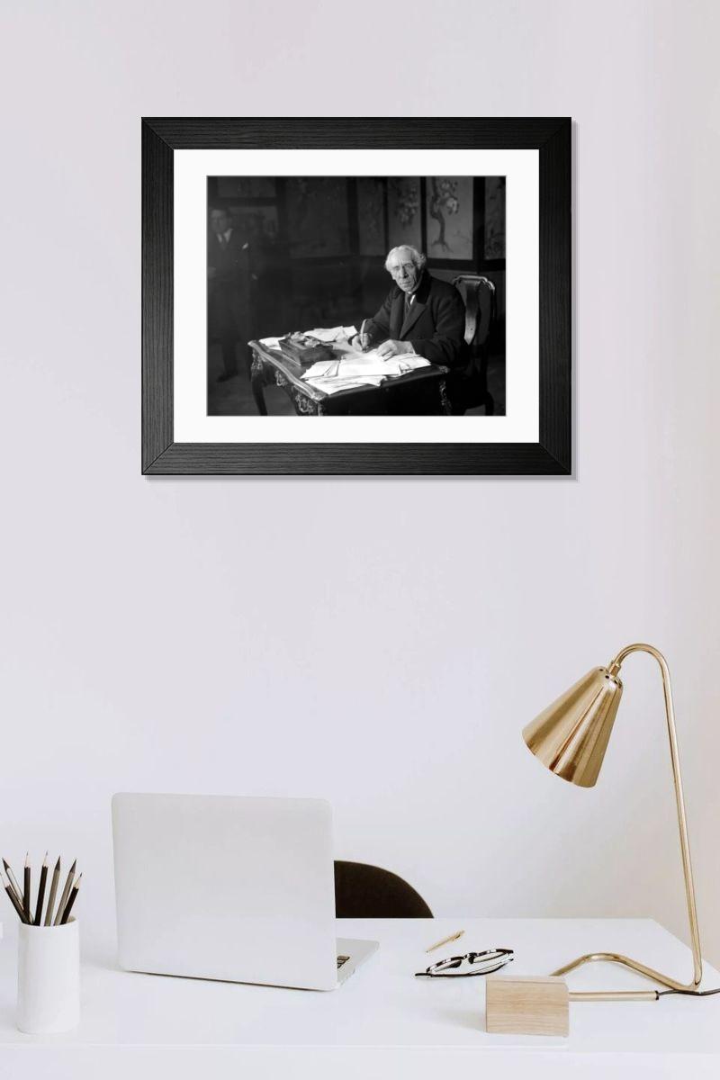 Shown hanging in a room: Modern 14"x12" (36x31cm)