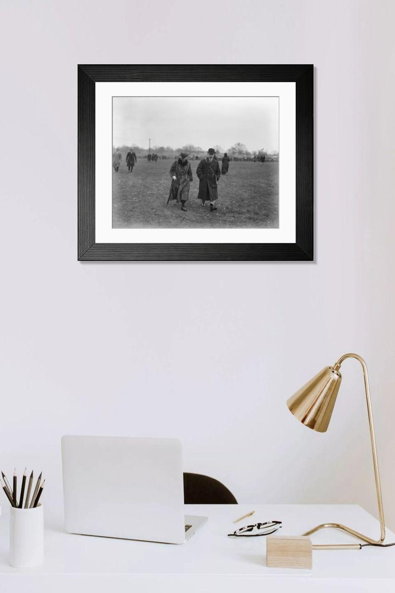 Shown hanging in a room: Modern 14"x12" (36x31cm)