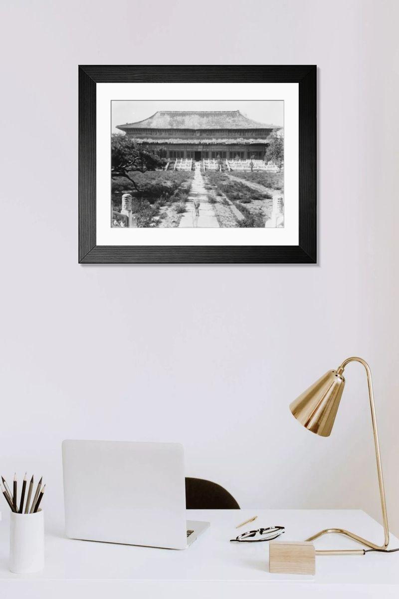 Shown hanging in a room: Modern 14"x12" (36x31cm)