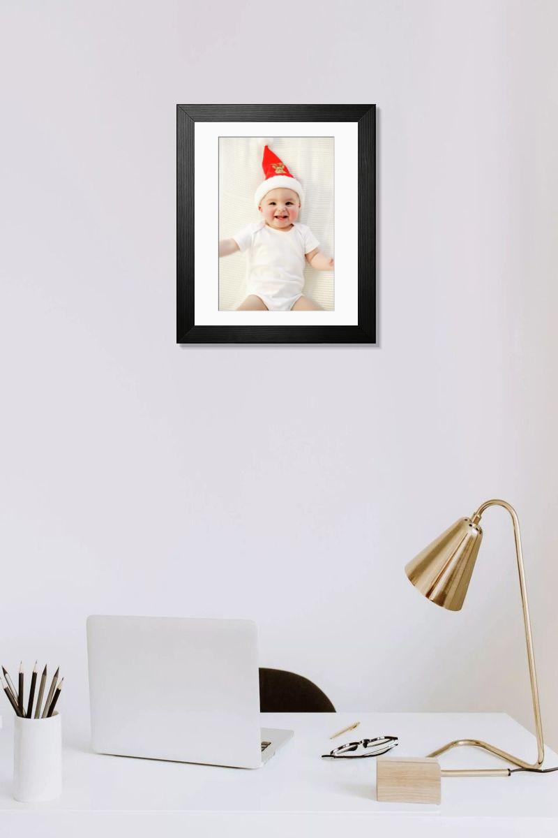 Shown hanging in a room: Modern 14"x12" (36x31cm)