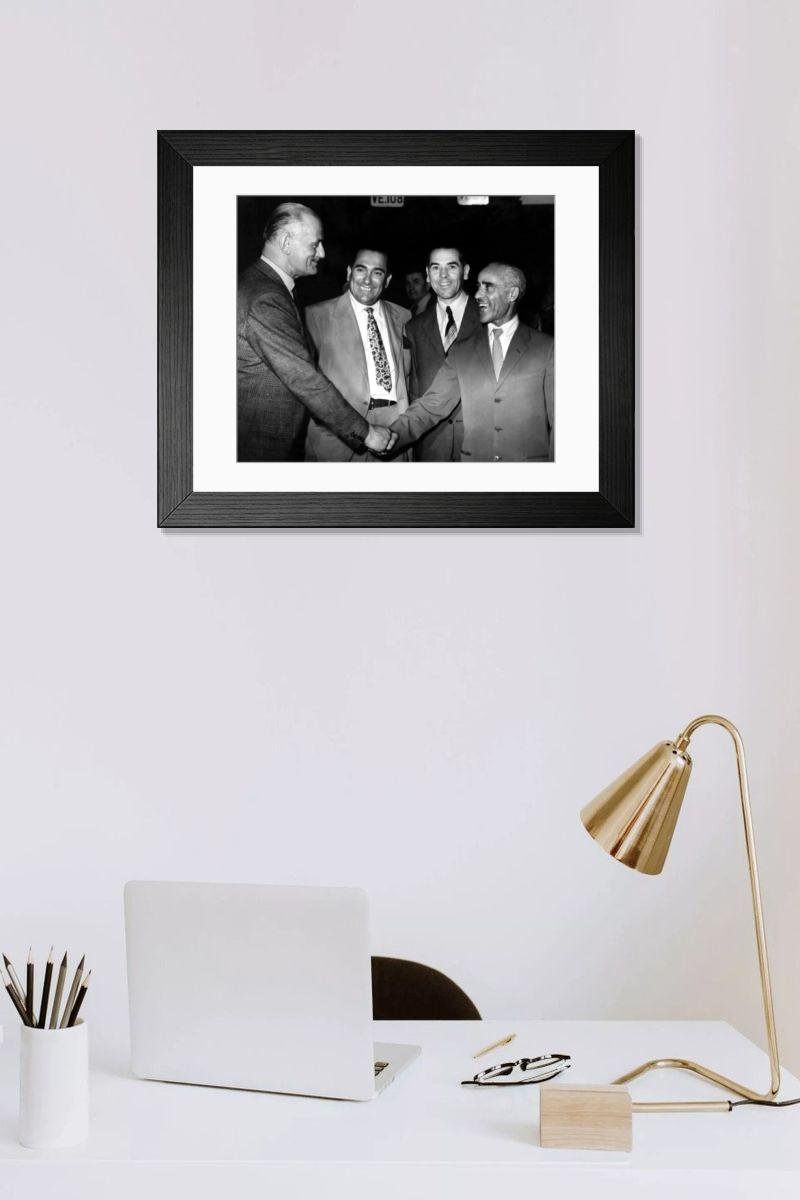 Shown hanging in a room: Modern 14"x12" (36x31cm)