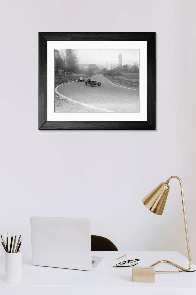 Shown hanging in a room: Modern 14"x12" (36x31cm)