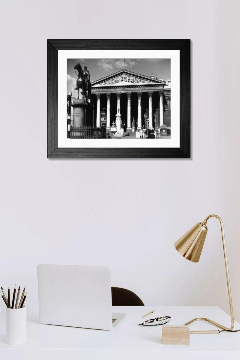 Shown hanging in a room: Modern 14"x12" (36x31cm)