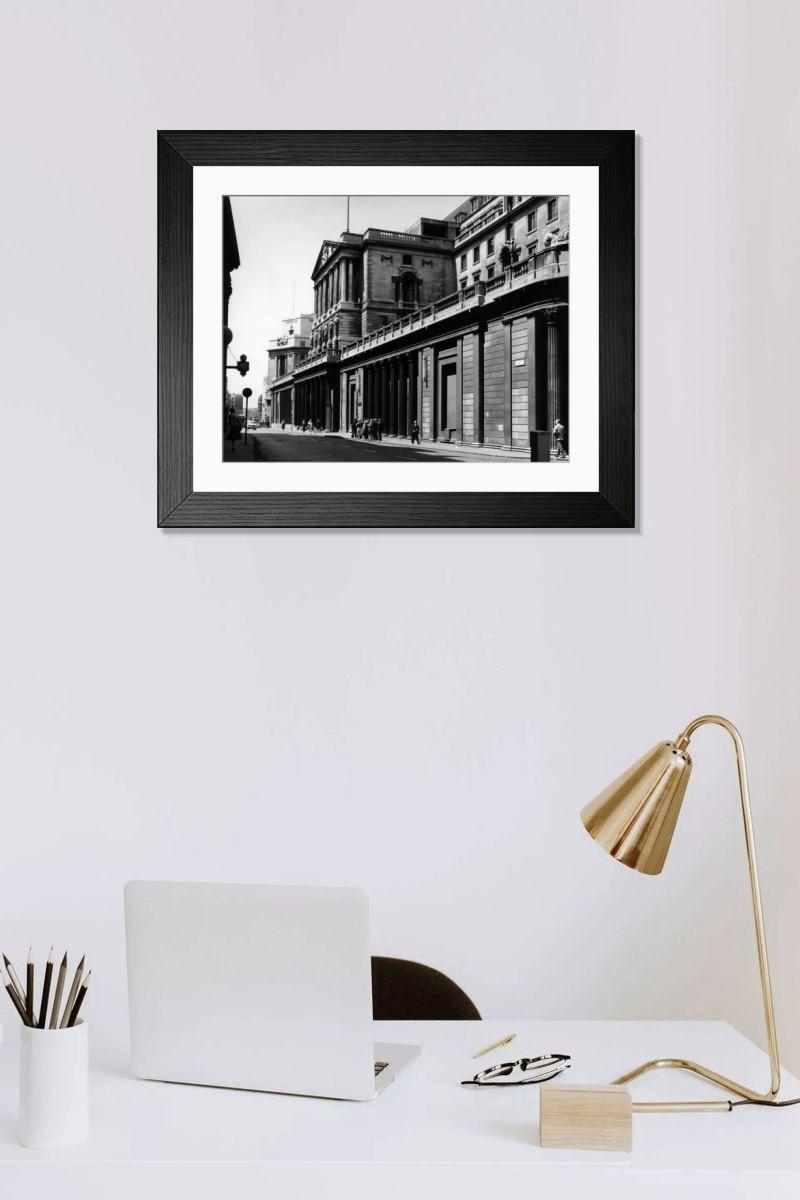 Shown hanging in a room: Modern 14"x12" (36x31cm)