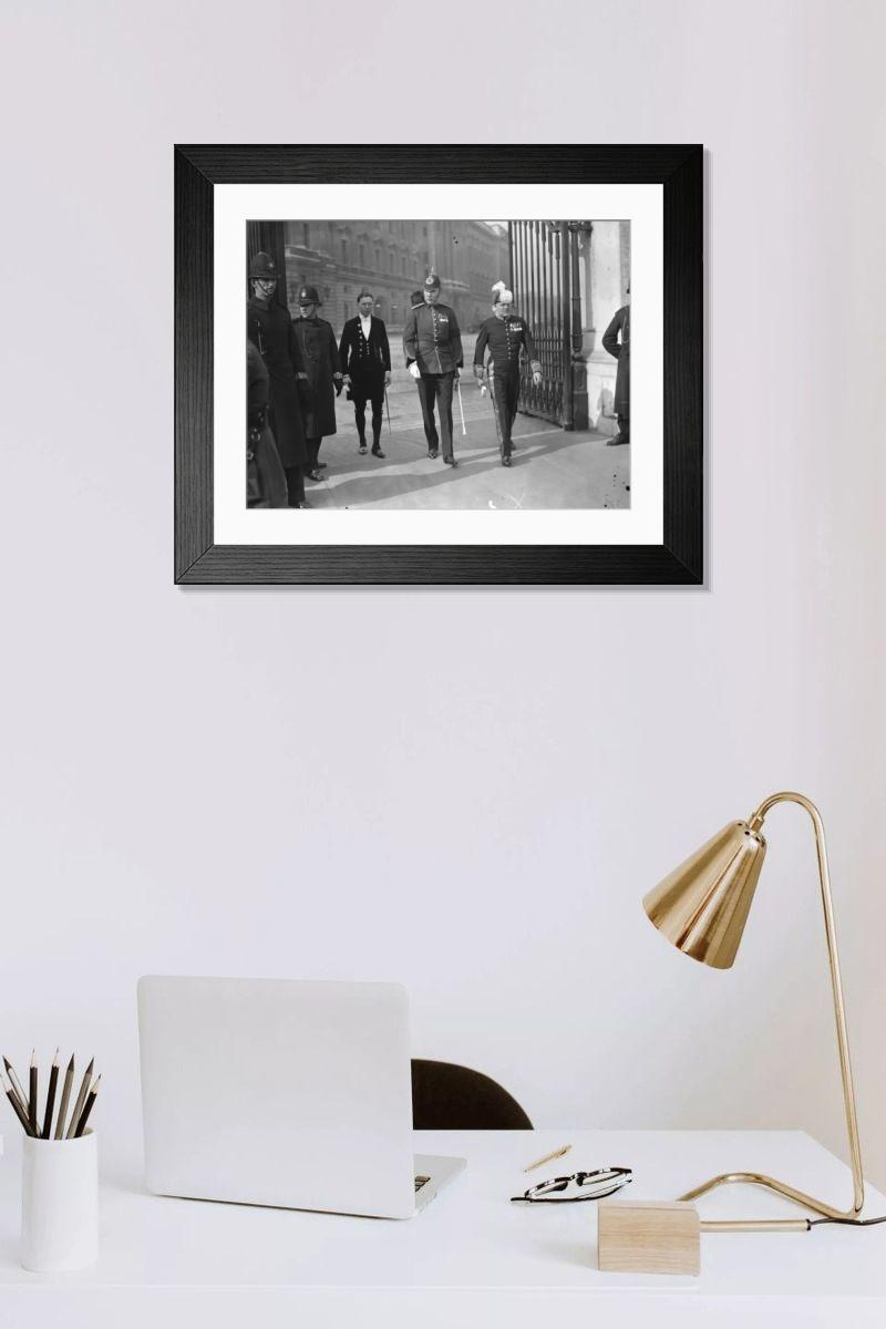Shown hanging in a room: Modern 14"x12" (36x31cm)