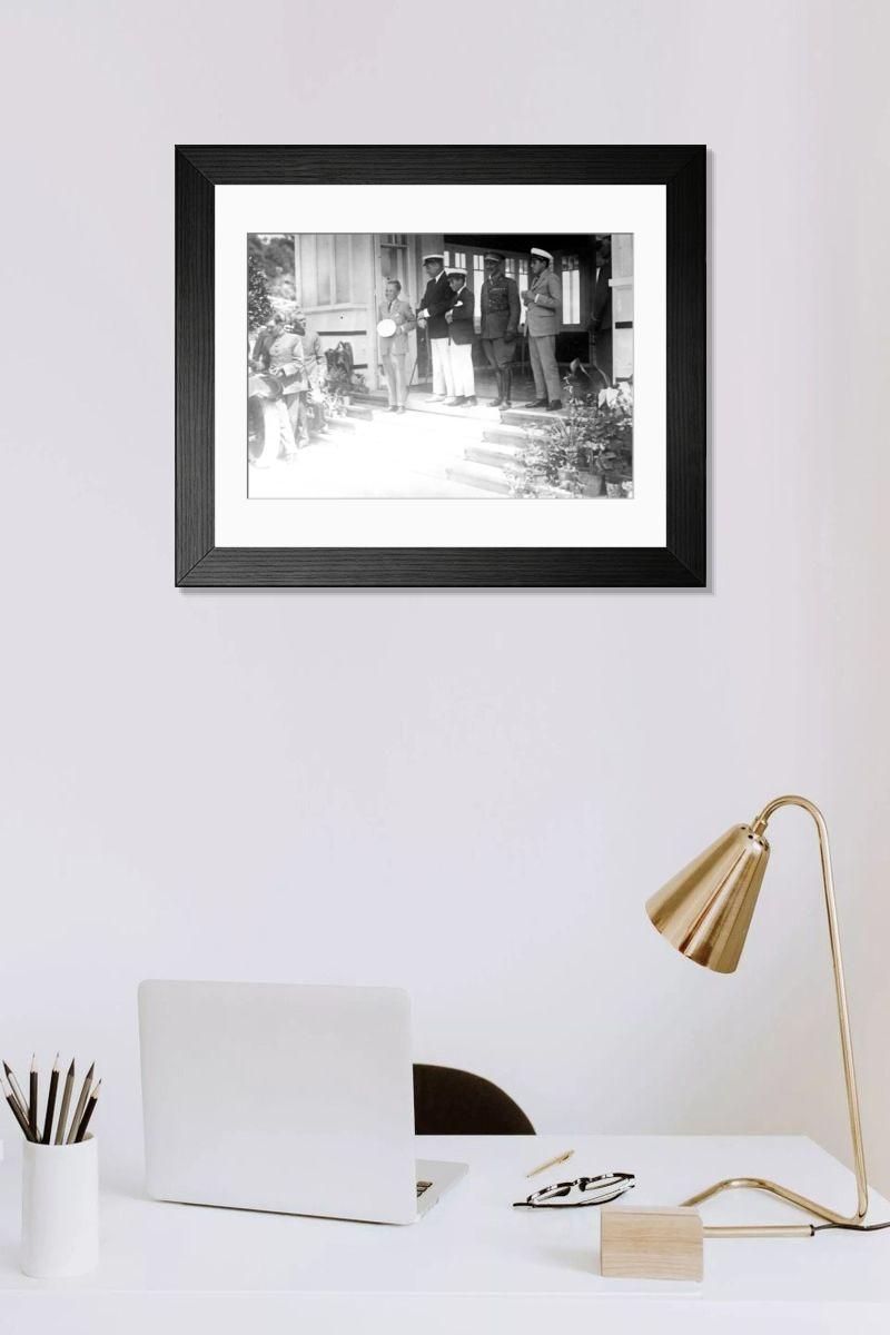 Shown hanging in a room: Modern 14"x12" (36x31cm)