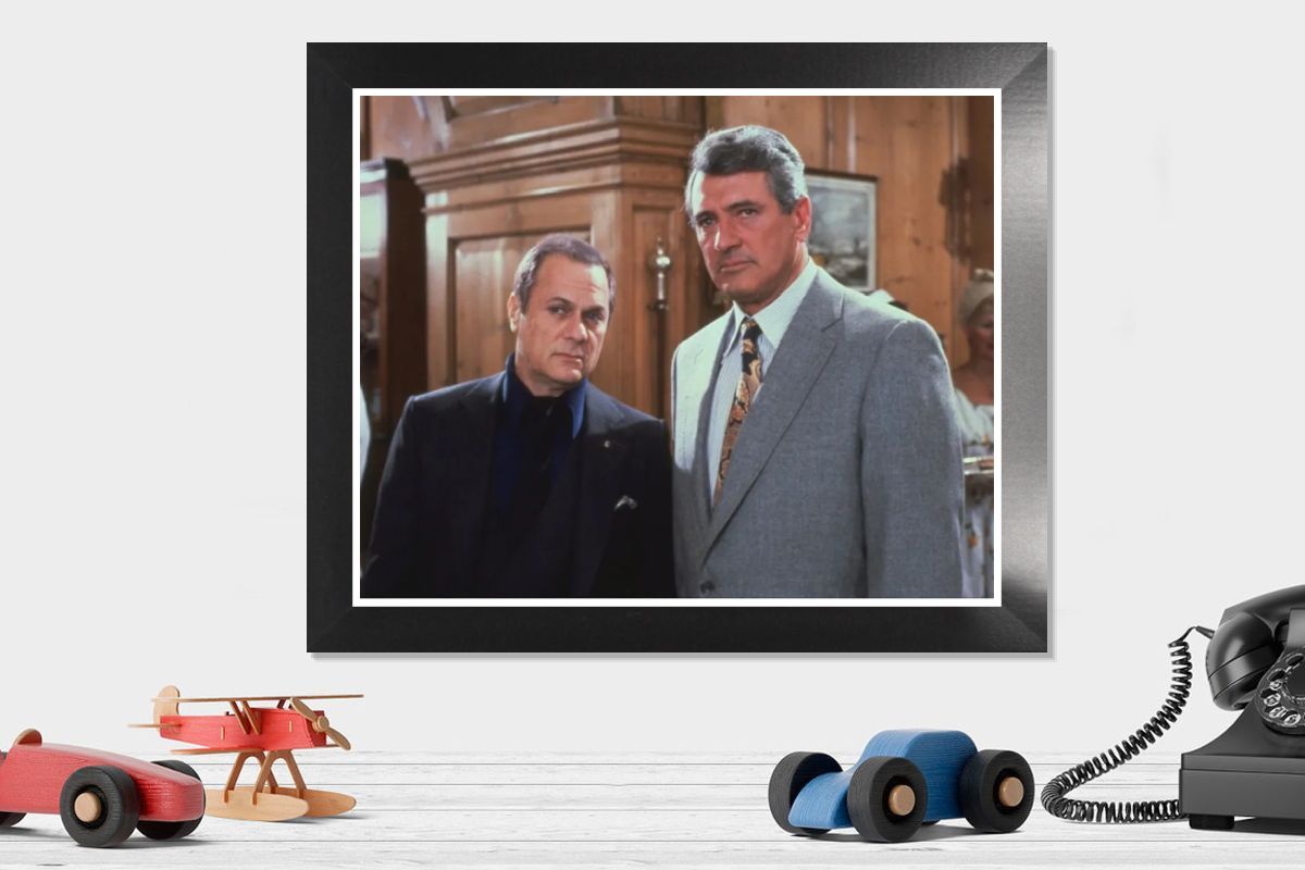 Framed Print of STUDIOCANAL Print: Tony Curtis and Rock Hudson in