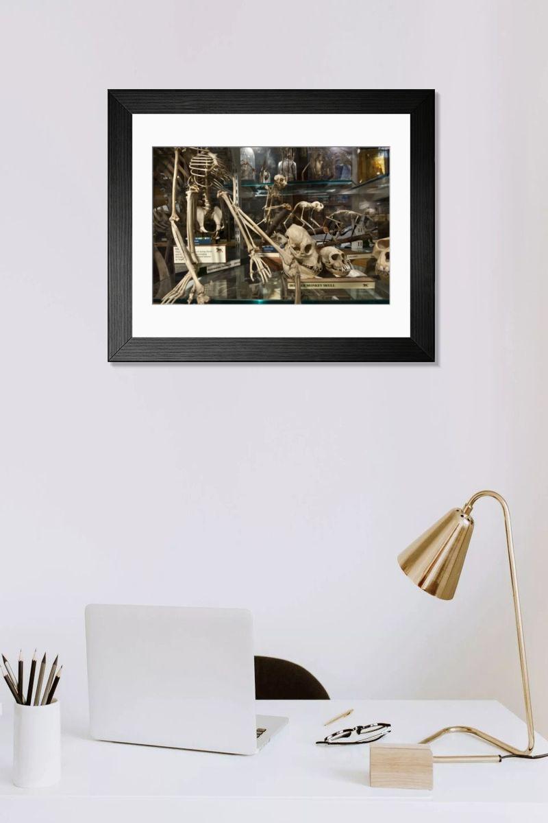 Shown hanging in a room: Modern 14"x12" (36x31cm)