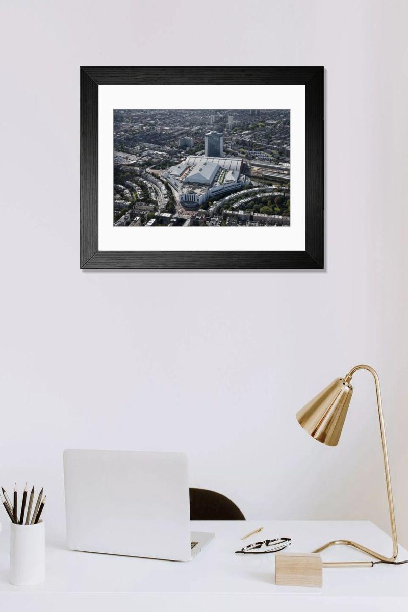 Shown hanging in a room: Modern 14"x12" (36x31cm)