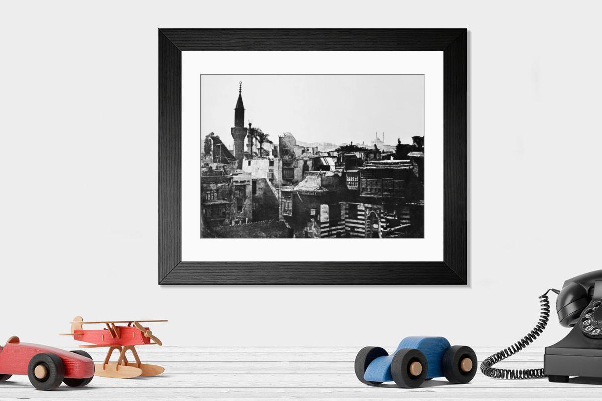 Shown hanging in a room: Modern 14"x12" (36x31cm)