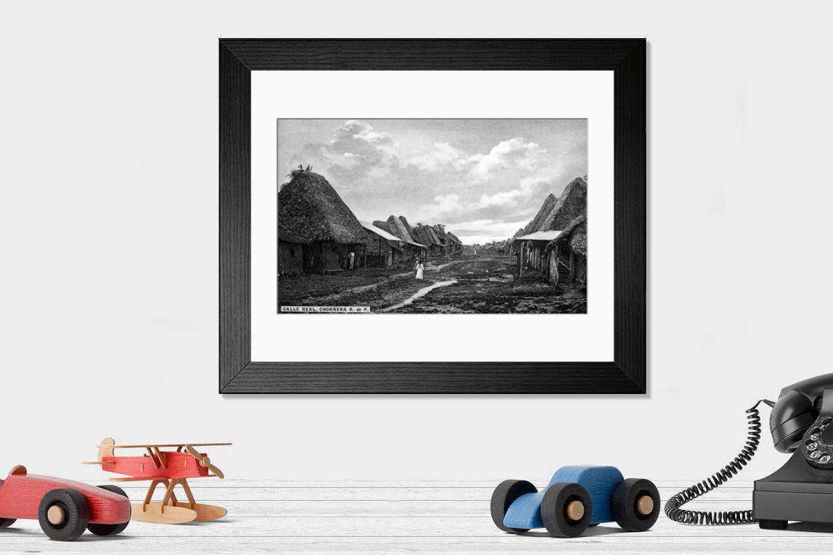 Shown hanging in a room: Modern 14"x12" (36x31cm)
