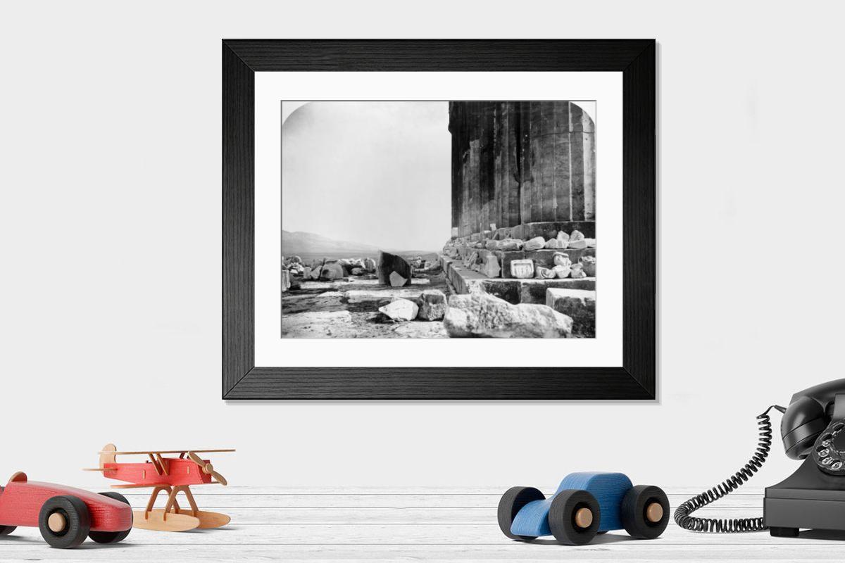 Shown hanging in a room: Modern 14"x12" (36x31cm)