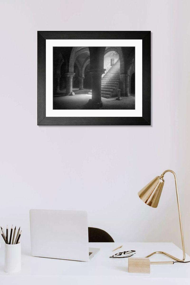 Shown hanging in a room: Modern 14"x12" (36x31cm)