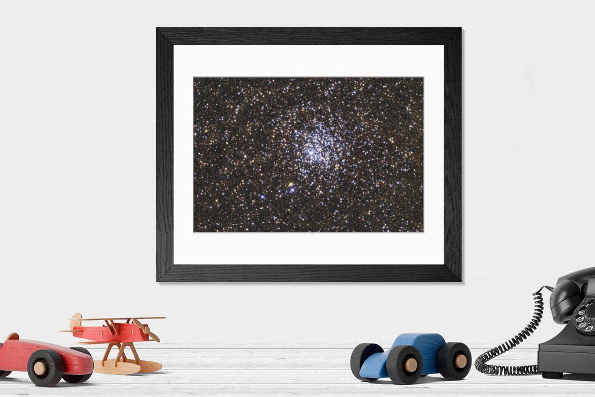 Shown hanging in a room: Modern 14"x12" (36x31cm)