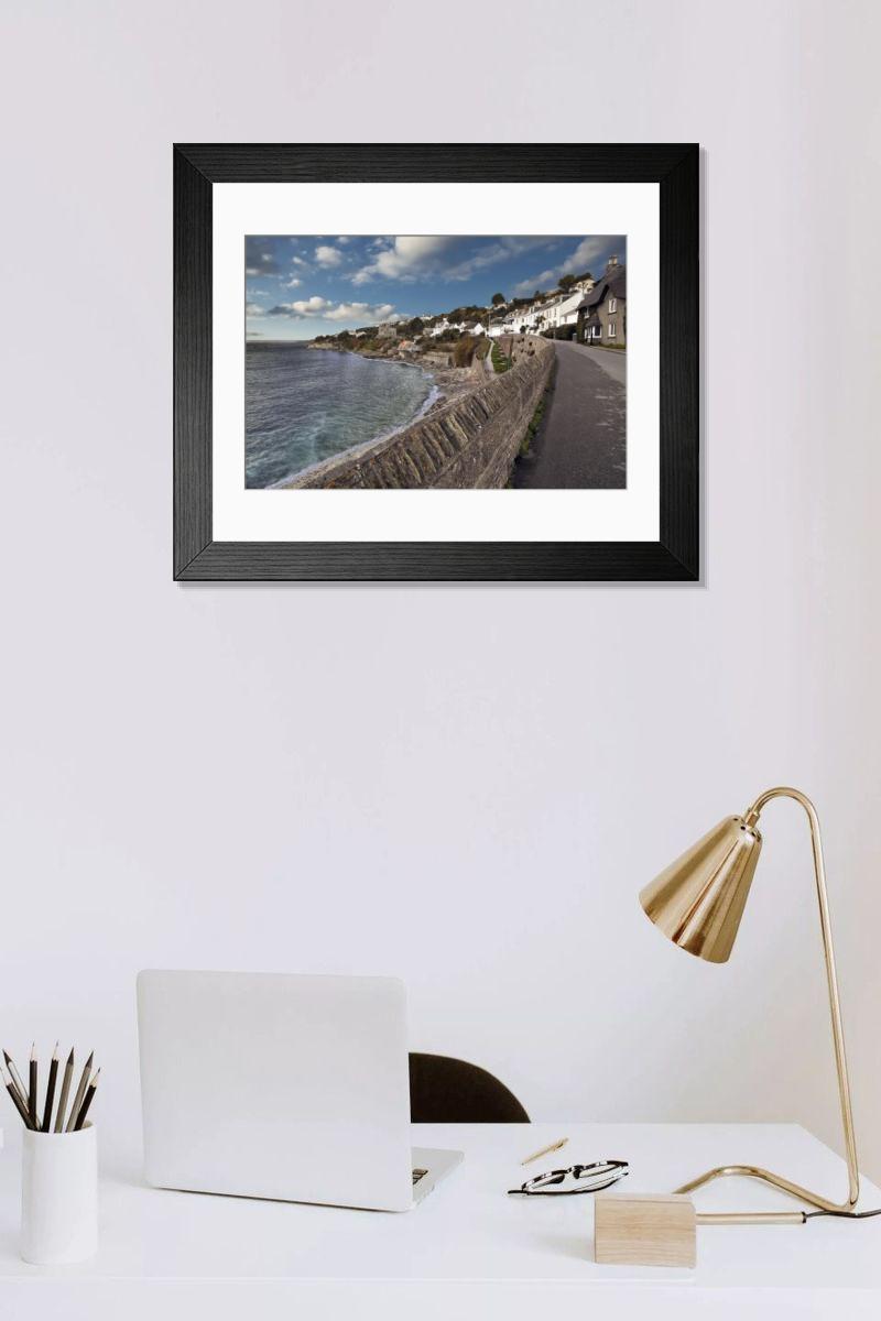 Shown hanging in a room: Modern 14"x12" (36x31cm)