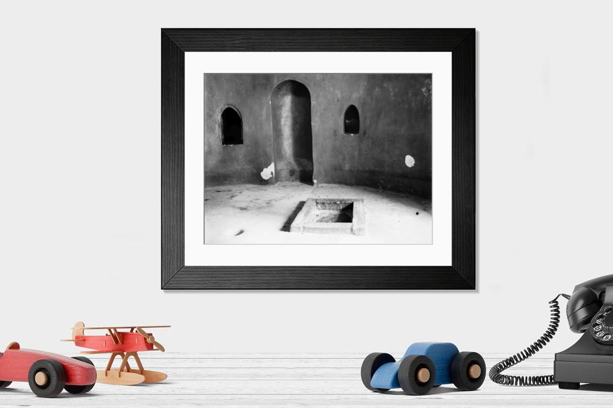 Shown hanging in a room: Modern 14"x12" (36x31cm)