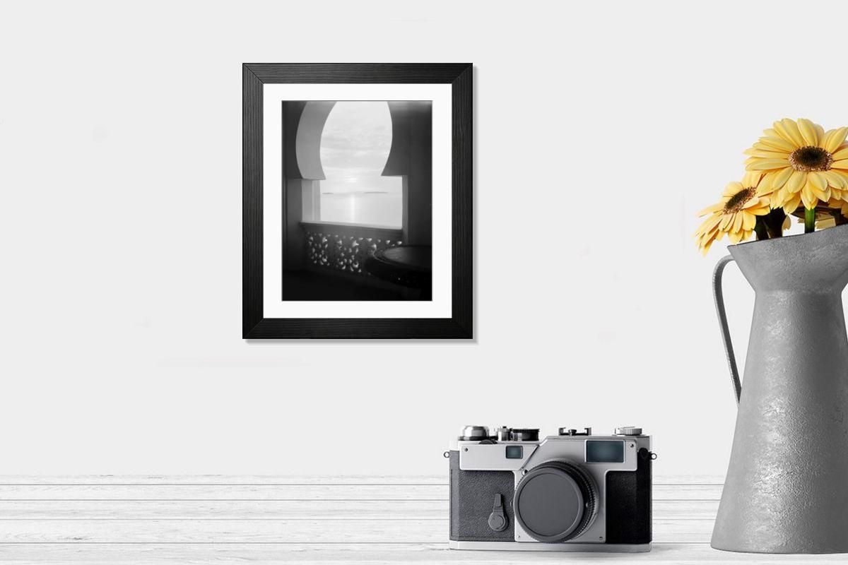 Shown hanging in a room: Modern 14"x12" (36x31cm)