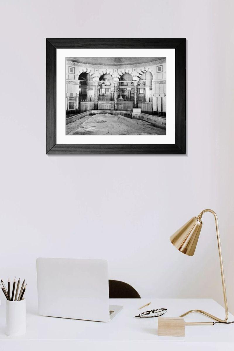 Shown hanging in a room: Modern 14"x12" (36x31cm)