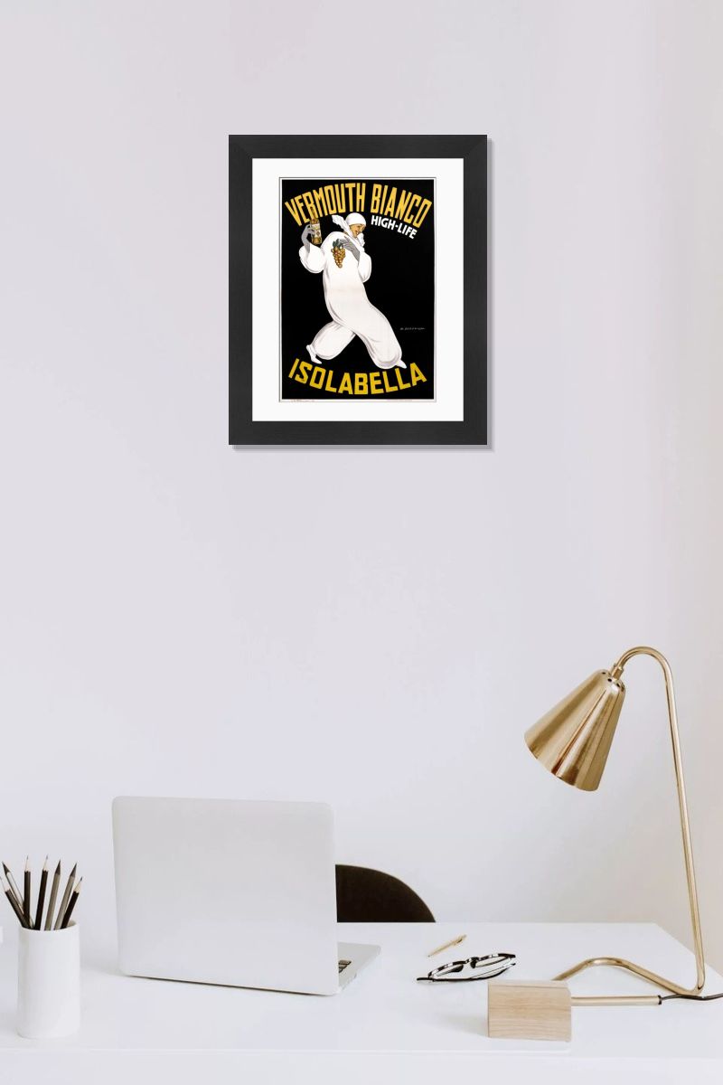 Vintage Lithograph Print: AD: ALCOHOL, 1946. Art Prints, Posters