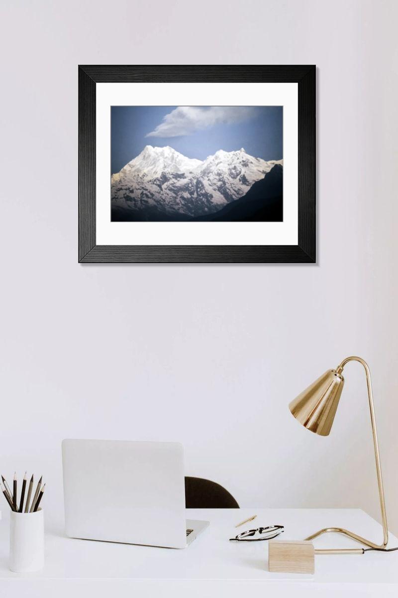 Shown hanging in a room: Modern 14"x12" (36x31cm)
