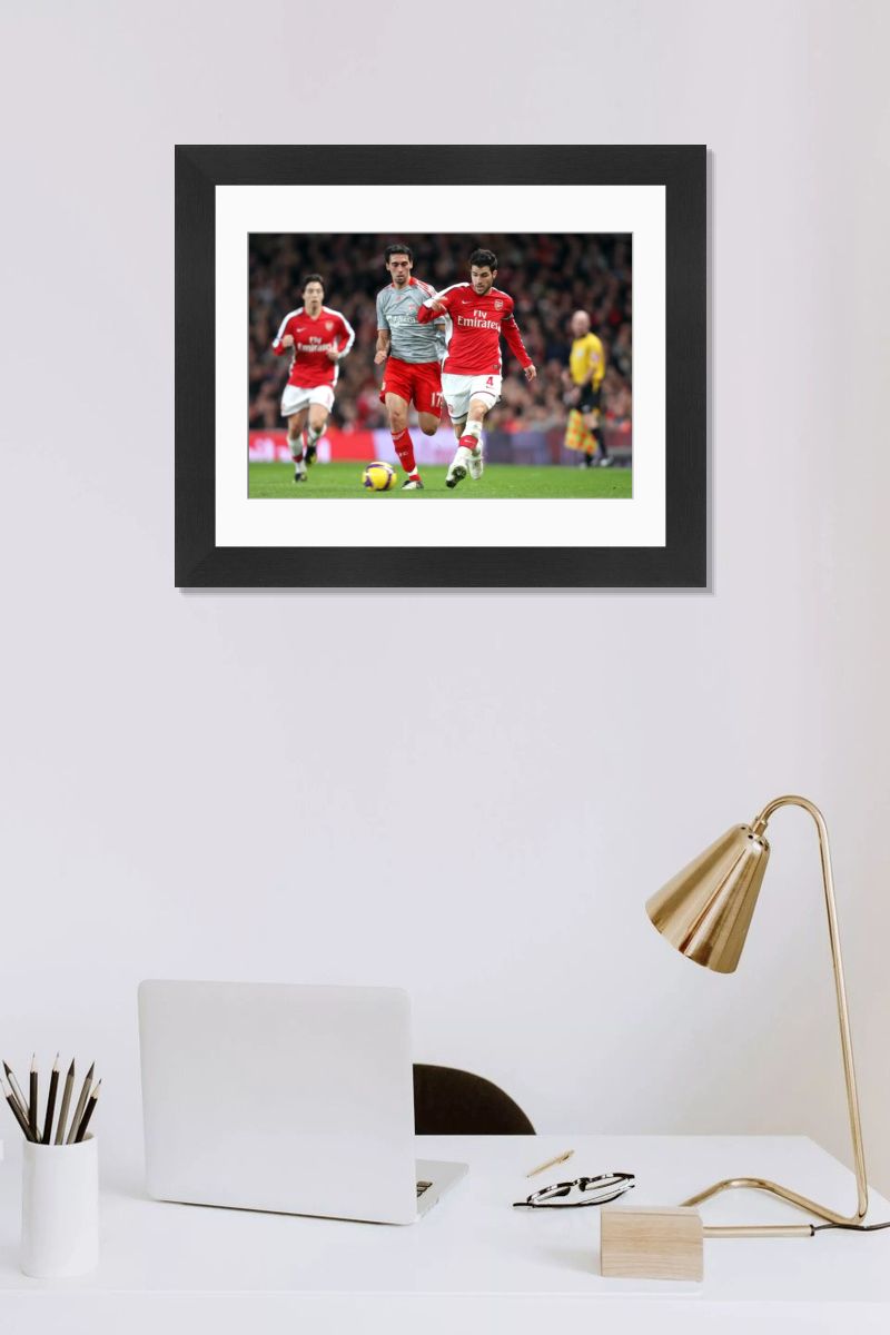 Arsenal Football Club Print - Cesc Fabregas (2008). Art Prints