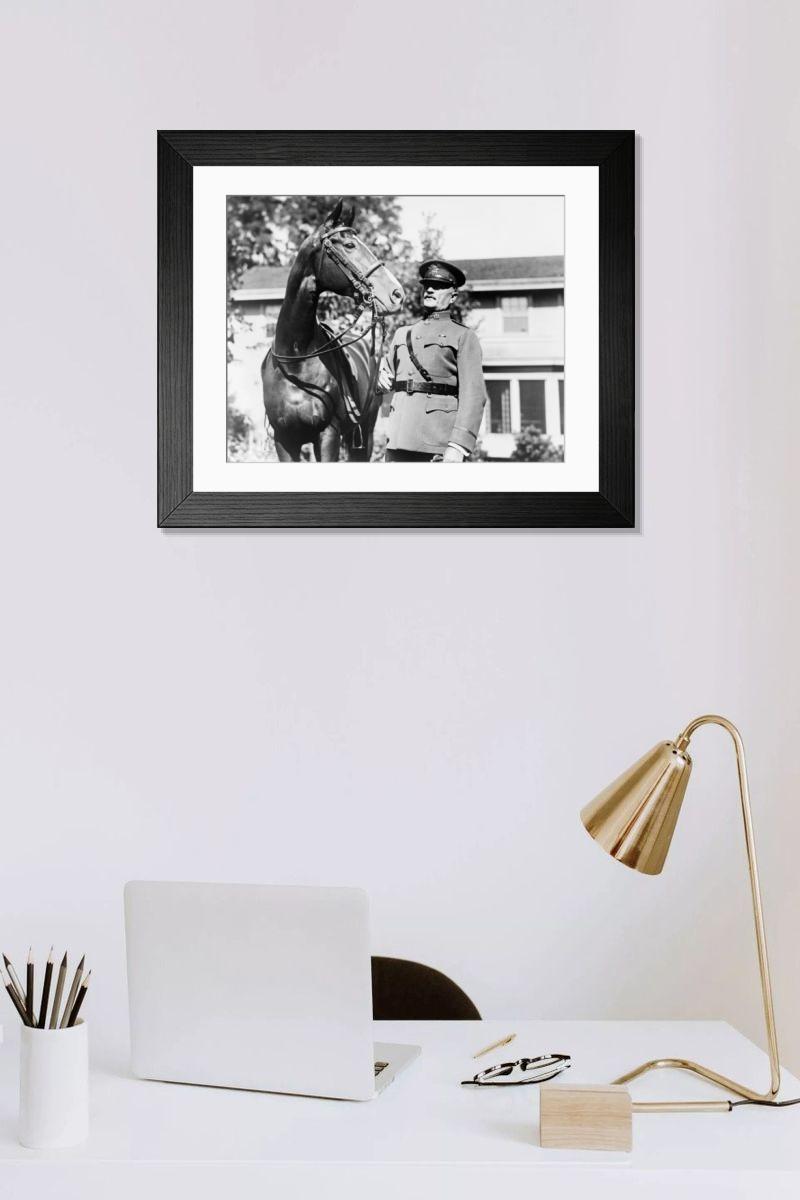 Shown hanging in a room: Modern 14"x12" (36x31cm)