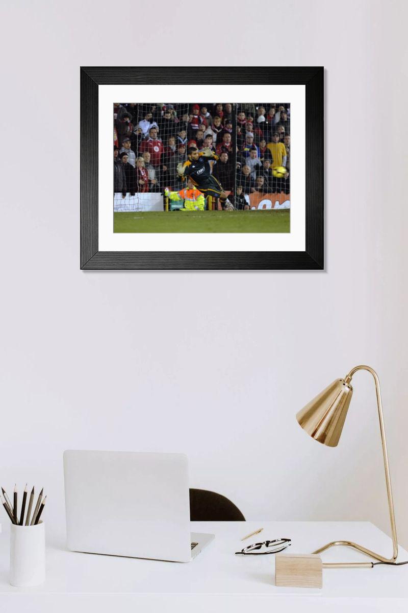 Shown hanging in a room: Modern 14"x12" (36x31cm)