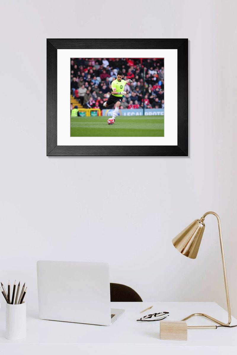 Shown hanging in a room: Modern 14"x12" (36x31cm)