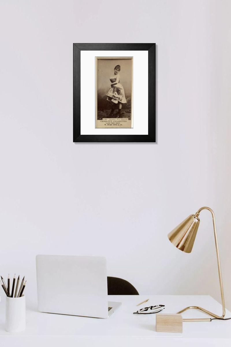 Shown hanging in a room: Modern 14"x12" (36x31cm)
