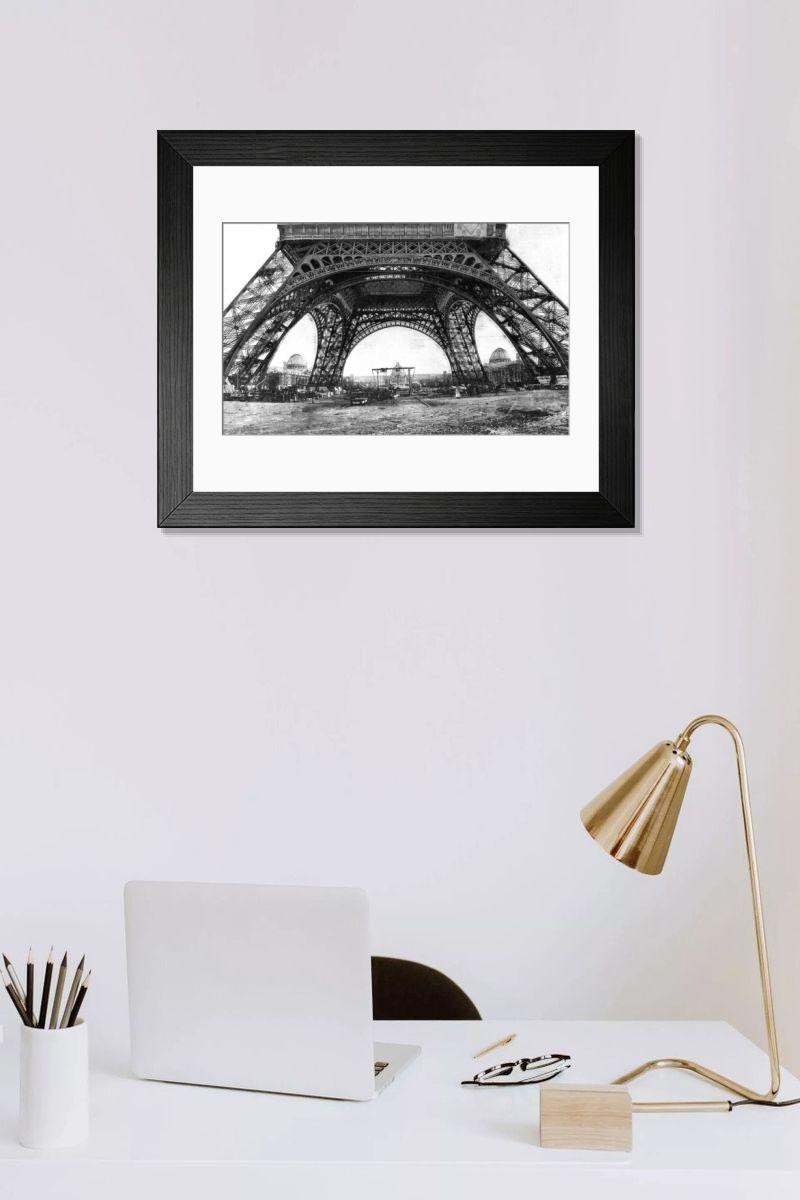 Shown hanging in a room: Modern 14"x12" (36x31cm)