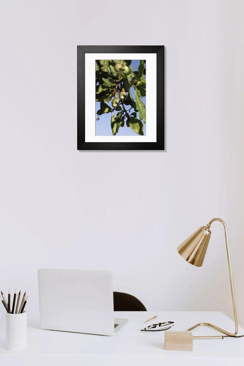 Shown hanging in a room: Modern 14"x12" (36x31cm)