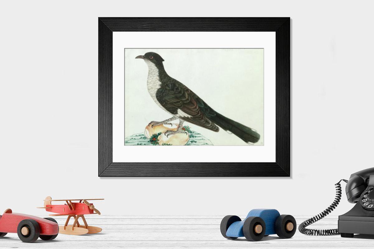 Shown hanging in a room: Modern 14"x12" (36x31cm)