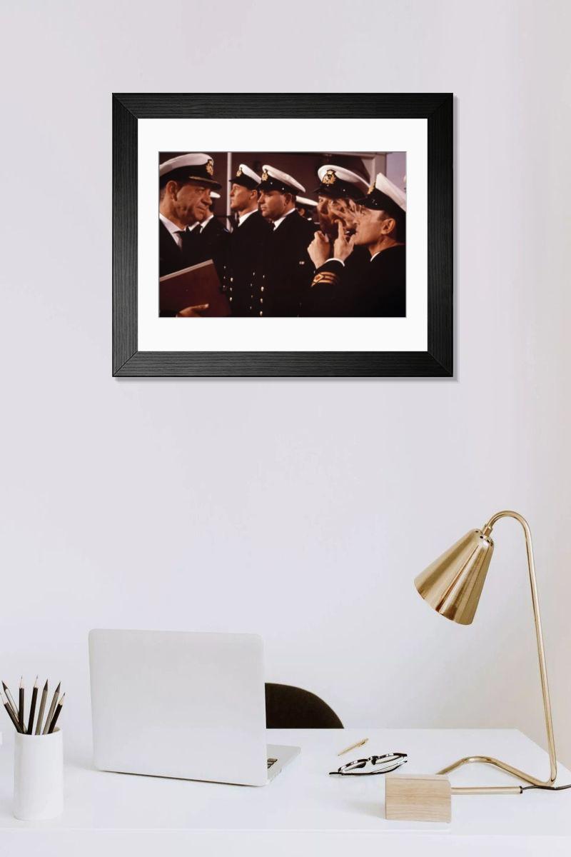 Shown hanging in a room: Modern 14"x12" (36x31cm)