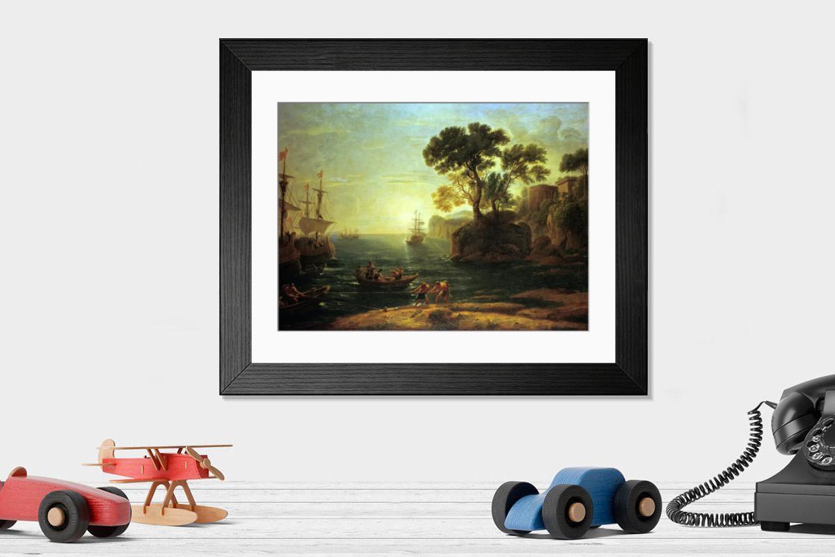 Arrival of Aeneas Print (c1620-1680?) | Heritage Images