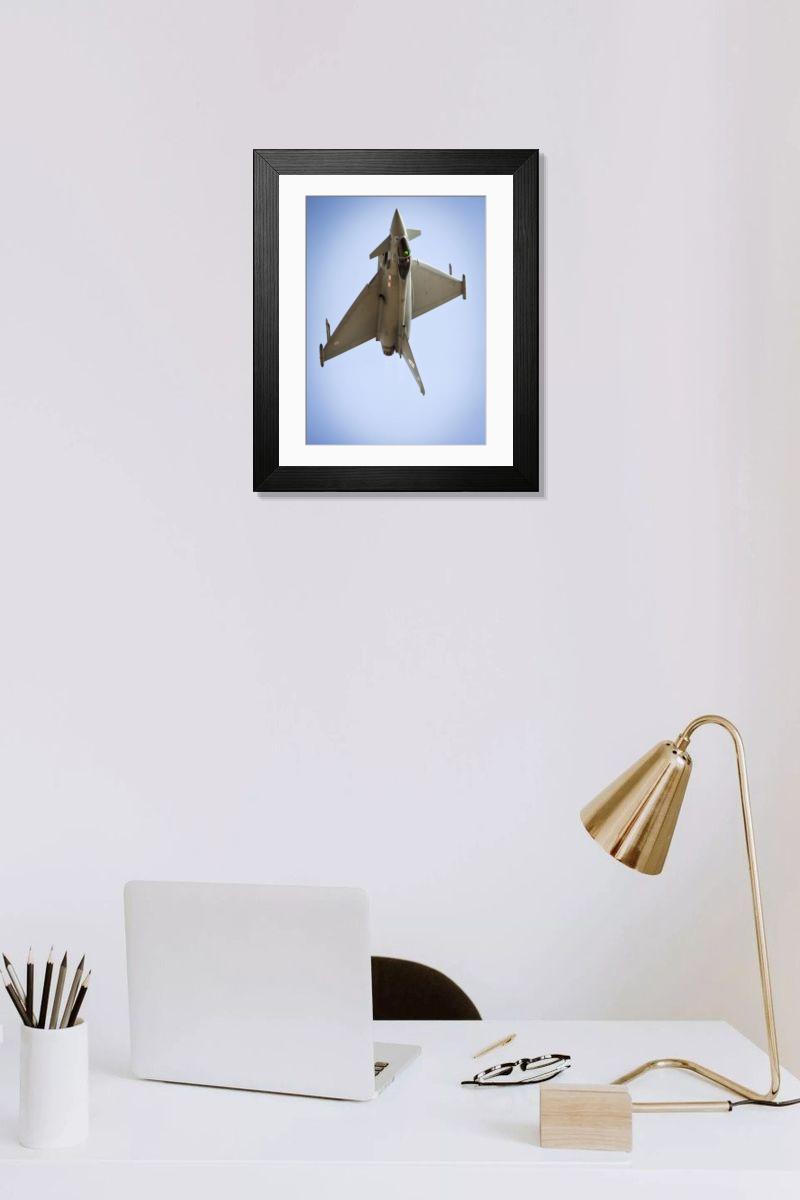 Shown hanging in a room: Modern 14"x12" (36x31cm)