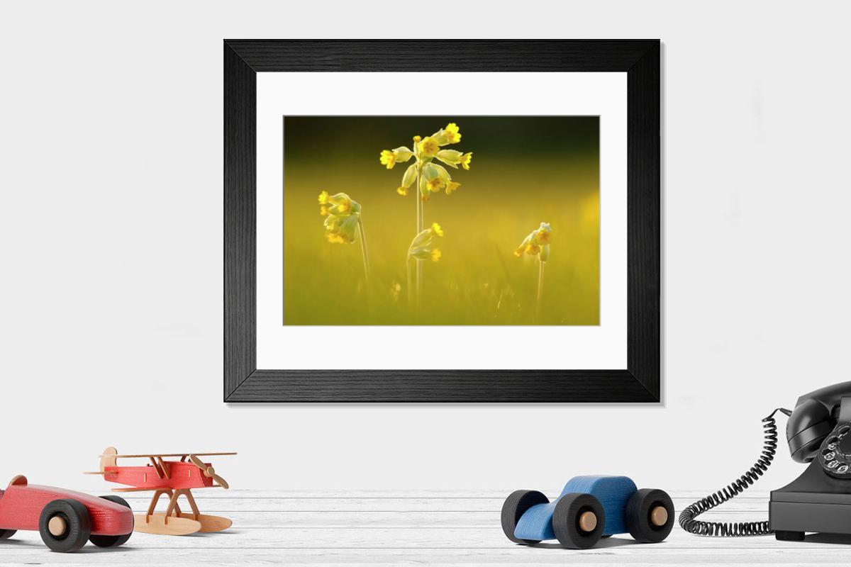 Shown hanging in a room: Modern 14"x12" (36x31cm)