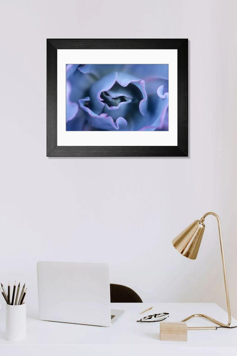 Shown hanging in a room: Modern 14"x12" (36x31cm)