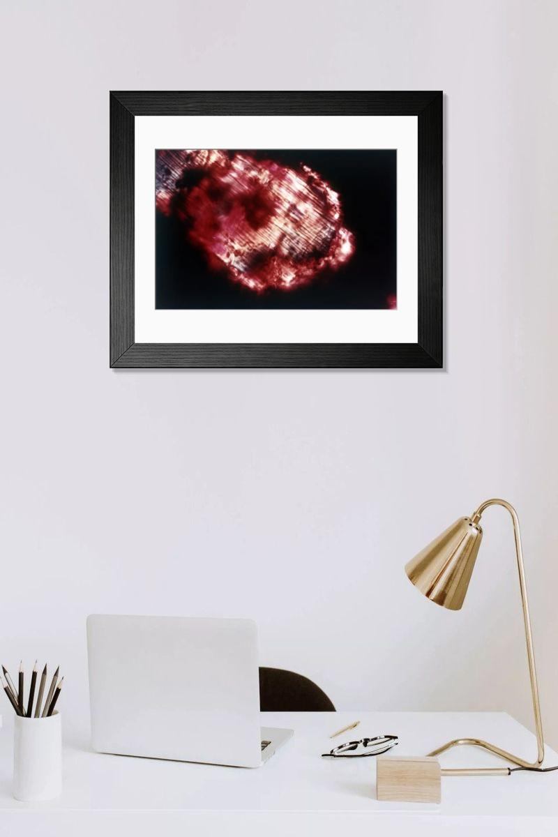 Shown hanging in a room: Modern 14"x12" (36x31cm)