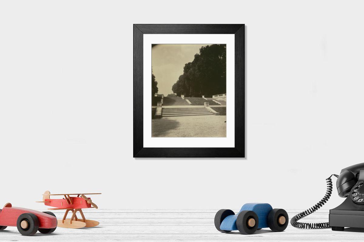 Shown hanging in a room: Modern 14"x12" (36x31cm)