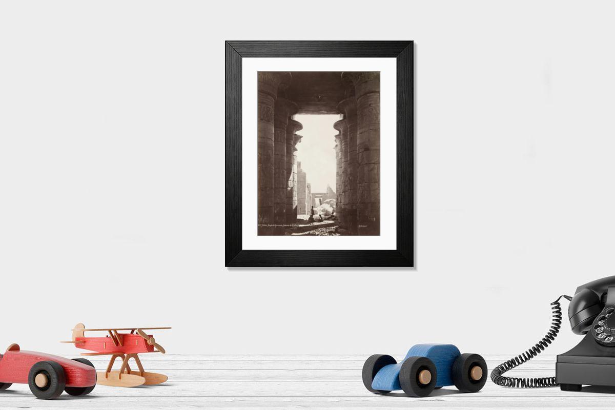 Shown hanging in a room: Modern 14"x12" (36x31cm)