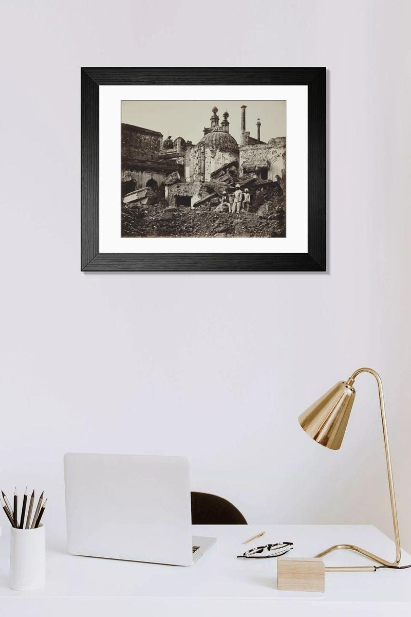 Shown hanging in a room: Modern 14"x12" (36x31cm)