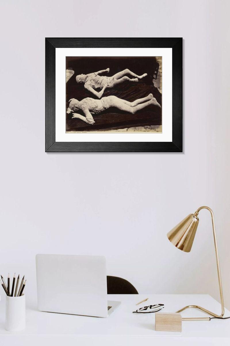 Shown hanging in a room: Modern 14"x12" (36x31cm)