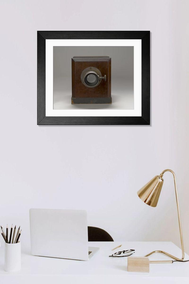 Shown hanging in a room: Modern 14"x12" (36x31cm)