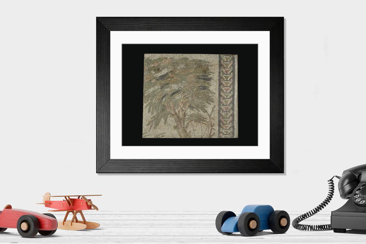 Shown hanging in a room: Modern 14"x12" (36x31cm)