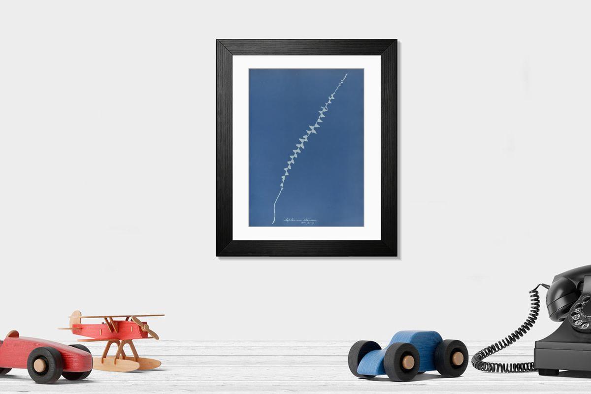 Shown hanging in a room: Modern 14"x12" (36x31cm)