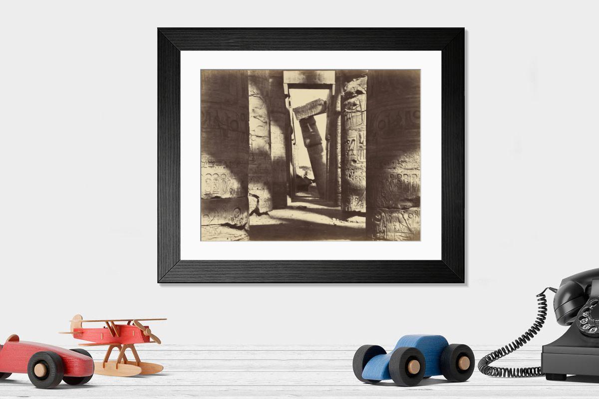 Shown hanging in a room: Modern 14"x12" (36x31cm)
