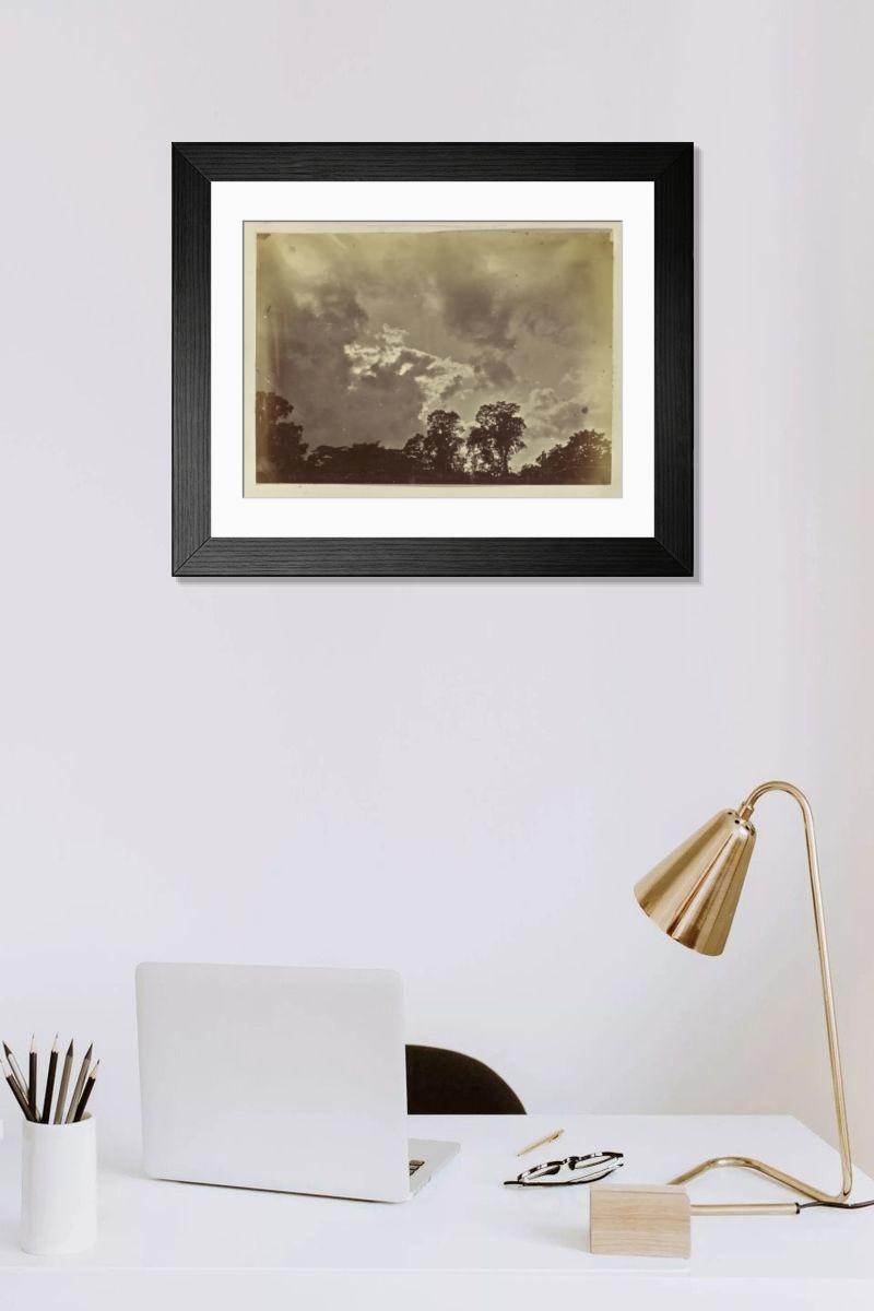Shown hanging in a room: Modern 14"x12" (36x31cm)