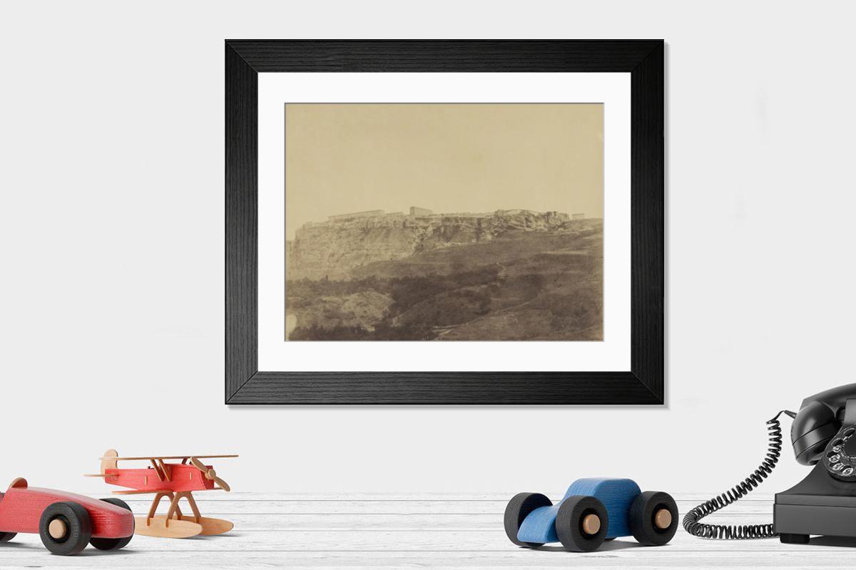 Shown hanging in a room: Modern 14"x12" (36x31cm)